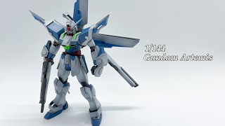 【ガンプラ】ガンダムブレイカーモバイルで作った機体を本当に作る #3 ガンダムアルテミス編