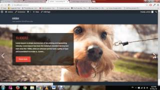 eVision Corporate WordPress Theme Tutorial 1