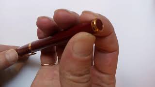Обзор перьевой ручки Montblanc Noblesse Oblige 15150 burgundy red