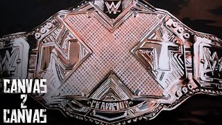 The bright future of the NXT Championship Title!: WWE Canvas 2 Canvas