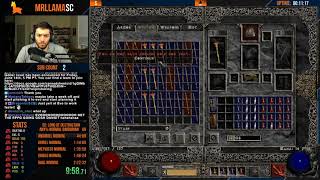 Diablo 2 - HC Barb Speedrun Attempts (06/07/2019)