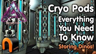 Ark Extinction CRYOPODS & CRYO FRIDGE Explained!