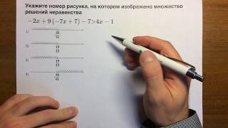 Решение неравенств ОГЭ математика 14#2 ?