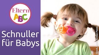Wann kann ich meinem Kind einen Schnuller geben? | Baby | Eltern ABC | ELTERN