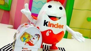 Киндер-сюрприз на фитнесе - Игры для детей с игрушками