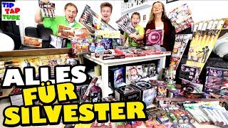 SILVESTER FEUERWERK ? Unser Wohnzimmer voller Knaller ? TipTapTube?Familienkanal ?‍?‍?‍?