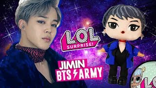 TRANSFORME a una LOL SURPRISE en JIMIN DE BTS: BURN THE STAGE | KPOP