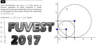 Correção Questão 89 Prova Fuvest 2017 Matemática Gabarito