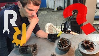Стартер крутит в холостую и не схватывает. | Почему?