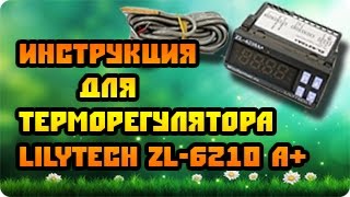 Инструкция для терморегулятора Lilytech 6210A+