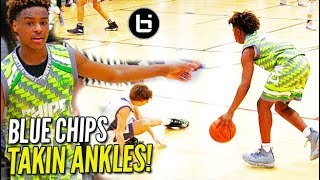 LeBron James Jr. & Blue Chips TAKEN TO OVERTIME!!! Bronny James vs Colin Porter!