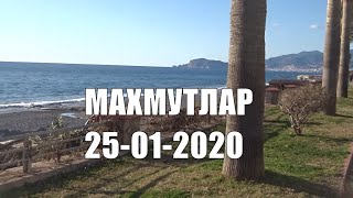 Зима в Махмутларе Аланья 25 января Центр Mahmutlar Alanya