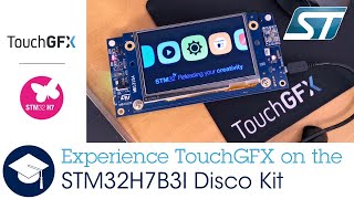 TouchGFX HMI on STM32H7B3I-DK