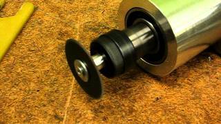 Homemade mini spindle ER16
