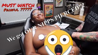 WE GOT OUR NIPPLES PIERCED| BIG TIT EDITION ?| LIVE FOOTAGE - must watch for laughs lol | DanWjnn.