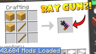 Largest Minecraft Modpack but EVERY crafting recipe is RANDOM 2