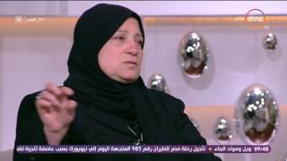 8 الصبح - السيدة إيمان غريب والدة الشهيد شريف محمد تتحدث عن الأيام الاخيره له قبل استشهاده