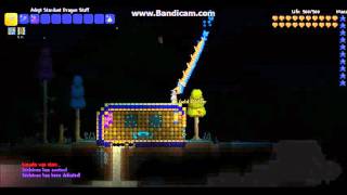 Terraria 1.3 - Stardust Dragon vs Bosses! Part 1