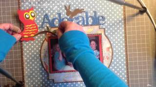 Cricut Layouts: Adorable Layout Using Kate's ABCs Cartridge