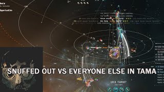EVE-Online: Snuffed Out vs everyone else in Tama