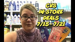 CVS IN-STORE COUPONING  7/15 - 7/21 | ?DEALS THIS WEEK!
