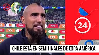 Chile ya está en semifinales en la Copa América | 24 Horas TVN Chile