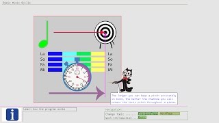 Pitch Ability Test - The transition from aural to mental pitch control