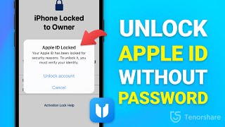 Apple ID Locked? How to Unlock Apple ID without Password, Rescue Email or Security Questions