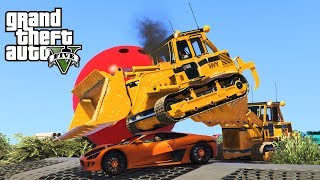SUPERSAMOCHÓD VS KOPARKA! w GTA 5 Online Hogaty i EKIPA "DERBY JAK Z SAN ANDREAS!" #233