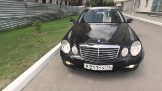 Старый Е-класс (W211) из немецкого такси. Живой?!