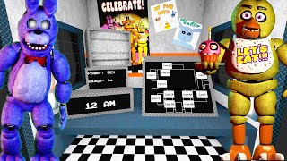 АНИМАТРОНИКИ ХОТЯТ СЪЕСТЬ ОХРАННИКА FNAF 8 VR || Roblox