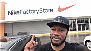 Vlogging 4 Nike Outlets in One day