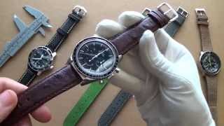 Talking Watch Straps Pt.2 - Best Buys For Fall 2015, Speedmaster, Hamilton, Squale, Seiko & Sinn