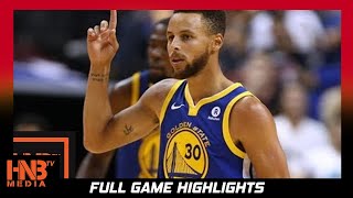 Golden State Warriors vs Memphis Grizzlies Full Game Highlights  / Week 1 / 2017 NBA Season
