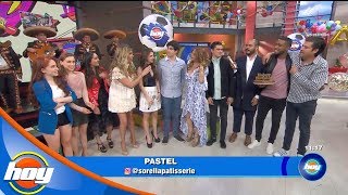 Elenco de "Viva los niños" se reúnen para felicitar a Andrea Legarreta | TBT | Hoy