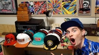 My Vintage Snapback Collection!! 30+ Hats