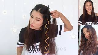 Làm tóc sóng nước đơn giản tại nhà ^^