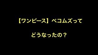 【ワンピース】ペコムズってどうなったの？