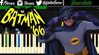 Batman 1966 - The Batusi - Piano Tutorial - Cover