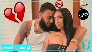 Queen Naija BU$T3D For CHE@T!NG & LY!NG
