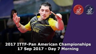 2017 ITTF-PanAm Championships - Day 7 Morning