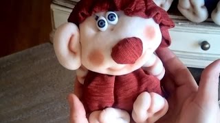 Обезьянка из капрона. Monkey of neylon
