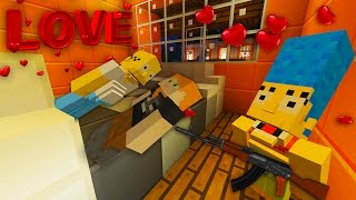 Homer Simpson Cheats on Marge Simpson | The Simpsons | Minecraft Xbox [42]