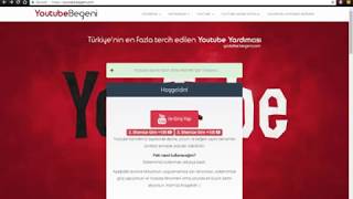 Youtube abone bot'u Youtube begeni