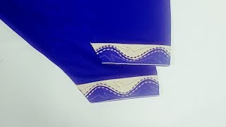 Designer Salwar poncha design for beginners/Nice design ?