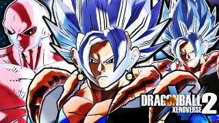 Dragon Ball Xenoverse 2 PC: Ultimate Ultra Instinct Gogito Vs Full Power Jiren DLC Mod Pack Gameplay