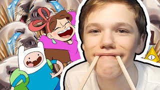 Озвучу мультик! А ПОТОМ ЕЩЕ БОЛЬШЕ МУЛЬТИКОВ! Gravity Falls | Adventure time | Rick and Morty
