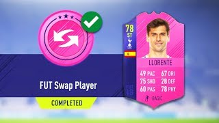 FUT SWAP LLORENTE SBC COMPLETED!! - CHEAPEST METHOD FIFA 18
