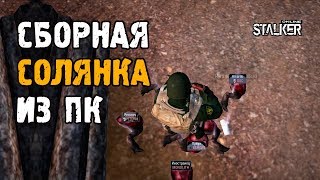 Сборная солянка из ПК. Война в Сталкер Онлайн.
