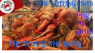 BOILING CRAB || THE WHOLE SHE- BANG ||MUKBANG | EATING SHOW